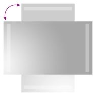 LED огледало за баня, 30x50 см