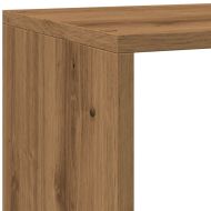 Разделител за стая / библиотека 4 нива 143,5x29x143,5 см