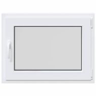 Прозорец за мазе "RISOR" 80x50 см, отваряемо-отварящ се, DIN десен, бял