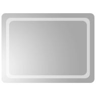 LED огледало за баня, 80x60 см