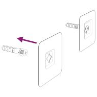 LED огледало за баня, 40x80 см