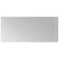 LED огледало за баня, 40x90 см