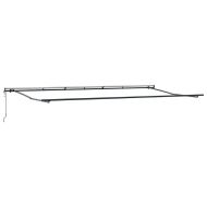 Сгъваем навес Многоцветен 600 ×300 cm текстил