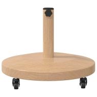 Основа за чадър Светло дърво 48 x 48 x 32 см