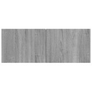 Комплект ТВ шкафове от 8 части, сив сонома, инженерно дърво