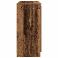 Бюфет с чекмеджета, старо дърво, 100,5x35x76см, инженерно дърво