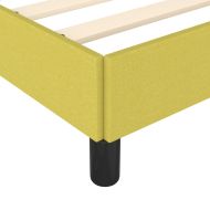 Рамка за легло без матрак, зелена, 140x200 см, плат