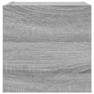 Стенни ТВ шкафове, 2 бр, сив сонома, 30,5x30x30 см