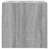 Стенни ТВ шкафове, 2 бр, сив сонома, 30,5x30x30 см