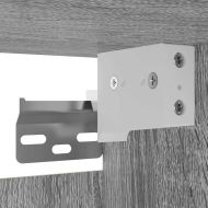 Стенни ТВ шкафове, 2 бр, сив сонома, 30,5x30x30 см