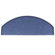 Изтривалки за стълби, 10 бр., 65x24x4 см, сини, полукръгли, големи