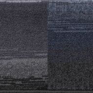 Самозалепващи стелки за стълби, 10 бр, 65x21x4 см, черно и сиво