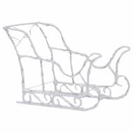 Коледна украса елени с шейна, 320 LED, акрил