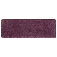 Изтривалки за стълби 15 бр. 65x21x4 см, тъмнолилави, правоъгълни, кант