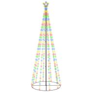 Конусовидна елха, многоцветна, 310 LED, 100x300 см