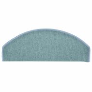 Изтривалки за стълби, 30 бр., 65x24x4 см, морско сини, полукръгли, големи