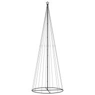 Конусовидна елха, многоцветна, 732 LED, 160x500 см