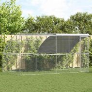 Клетка за пилета Сребрист 400 x 200 x 198.5 см