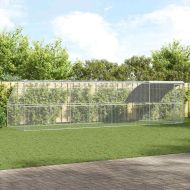 Клетка за пилета Сребрист 800 x 200 x 198.5 см