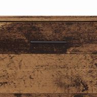 Комплект мебели за баня с чекмедже с рафт 3 pcs Старо дърво