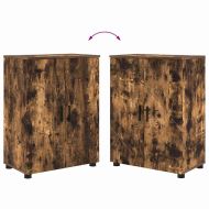 Комплект мебели за баня с чекмедже с рафт 4 pcs Димян дъб