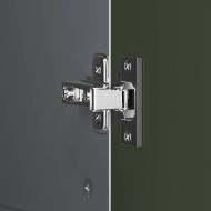 Дъска за записки Гардероб с рафт Сиво и бяло Инженерно дърво