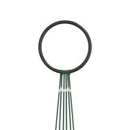 Коледна елха на флагщок, студено бяло, 108 LED, 180 см