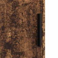 Комплект мебели за баня Монтиране на стена 3 pcs Старо дърво