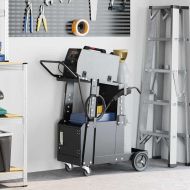 Количка за заваряване Черно 90 x 46 x 96 см Стомана