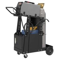 Количка за заваряване Черно 90 x 46 x 96 см Стомана