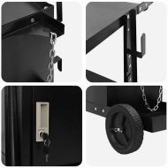 Количка за заваряване Черно 90 x 46 x 96 см Стомана