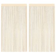 Пердета ресни, 2 бр, 100x250 см, кремави