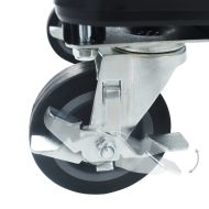 Сгъваема транспортна количка 150 кг алуминий сребриста