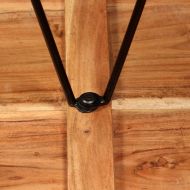 Бар комплект, 3 части, акациево и регенерирано дърво масив