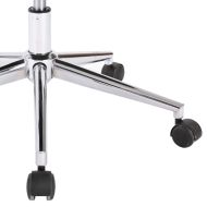 Въртящи се трапезни столове, 4 бр, кафяви, изкуствена кожа