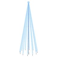 Коледна елха с шип, синя, 732 LED, 500 см
