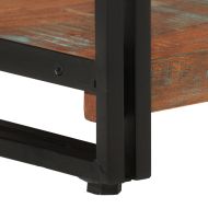 Библиотека 3 рафта 77x30x80см регенерирано дърво масив и желязо