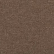 2-местен диван, Кафяв, 120 см, плат