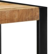 Стенен рафт 35x35x100 cm Масивна груба дървесина Манго