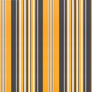 Сгъваем навес Жълт и сив и бял 350 x 250 cm текстил