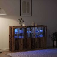 Служебен шкаф Старо дърво 162 x 37 x 100 см Инженерно дърво