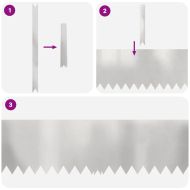 Ограничители за тревни площи 30 pcs Сребрист 100 x 0.5 x 30 см