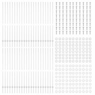 Оградни стълбове 88 pcs Сребрист 200 cm Стомана