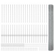 Ограда и колче Сребрист 1 x 50 m Стомана