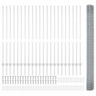 Ограда и колче Сребрист 1,4 x 50 m Стомана