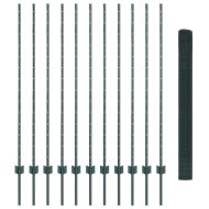 Ограда и колче Зелен 1,4 x 25 m Стомана