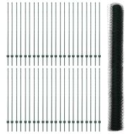 Ограда и колче Зелен 1,6 x 100 m Стомана