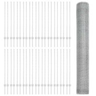 Ограда и колче Сребрист 1,2 x 100 m Стомана