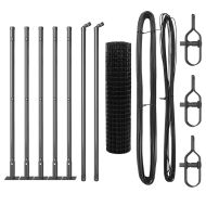 Оградa с колчета Сив 0.6 x 10 м Стомана