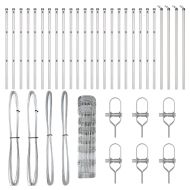 Ограда за пасища Сребрист 50 x 0.8 m Поцинкована стомана